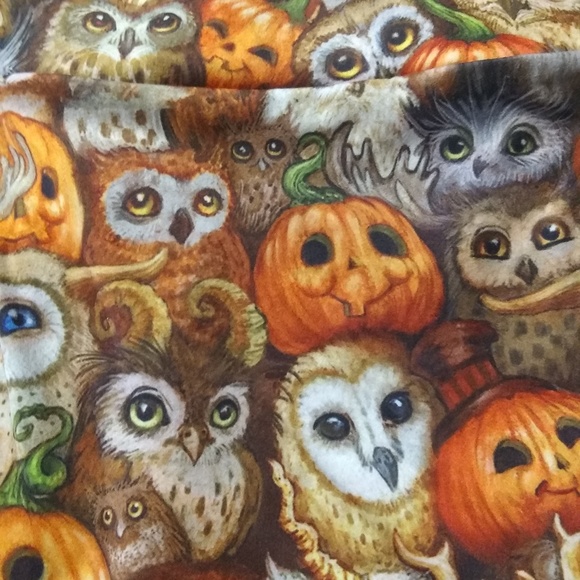 Pants - 🌼 3 for $25 🌼 Owls and Pumpkins Capri leggings